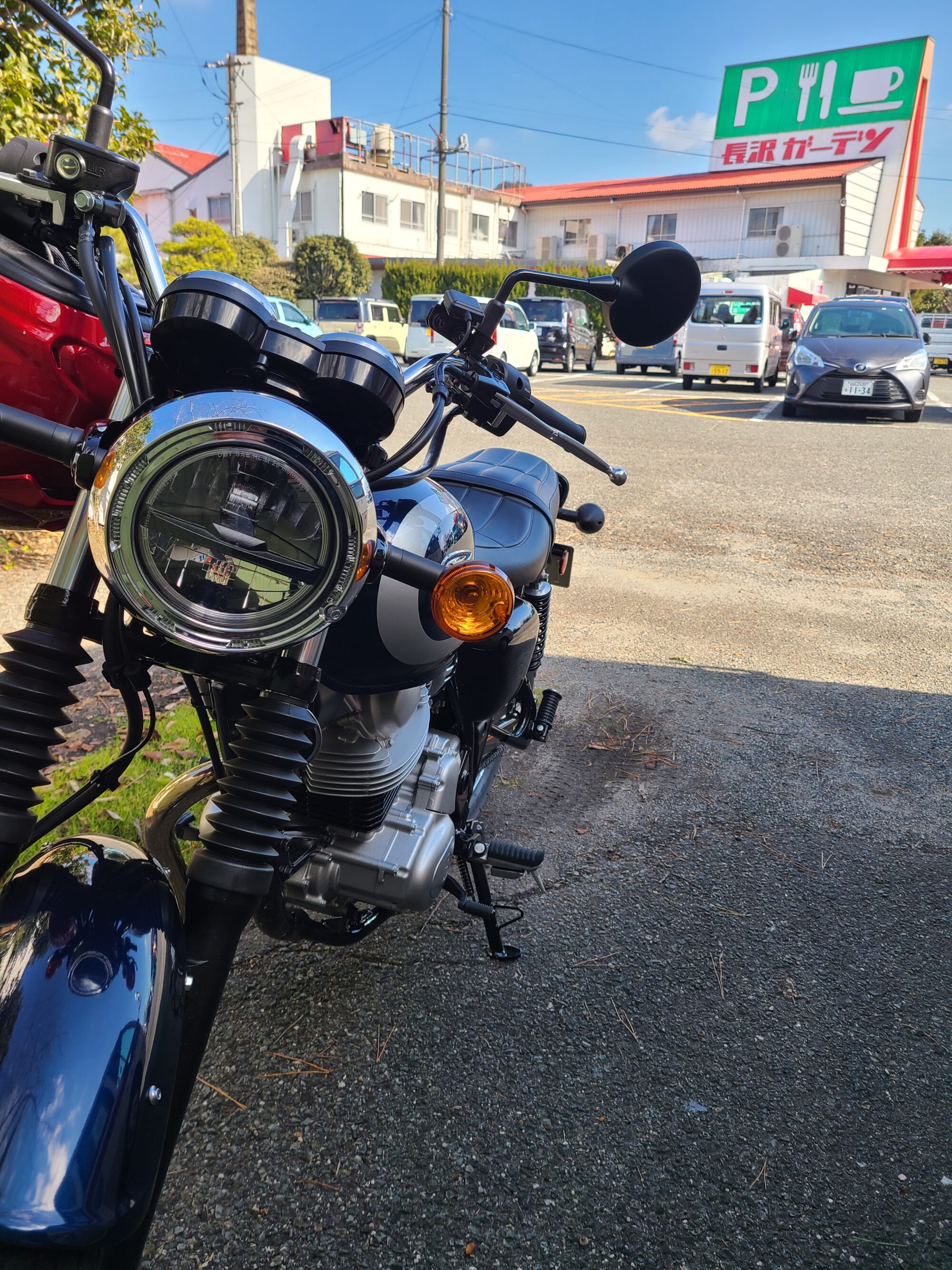 1ヶ月点検 215km
