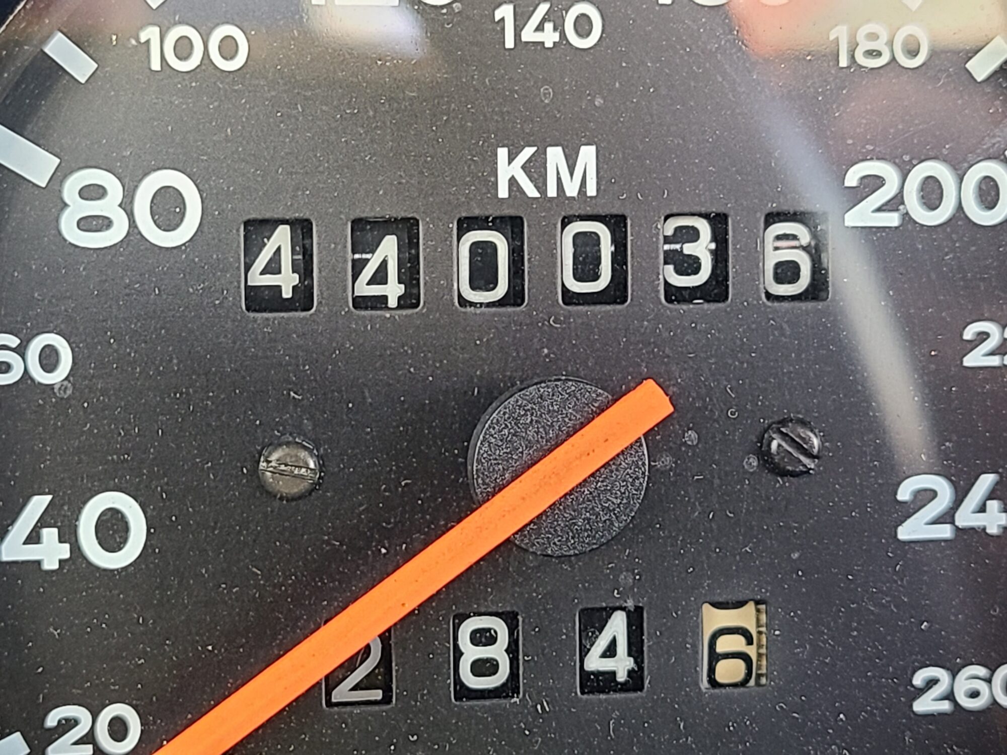 走行距離44万キロ 440,000km