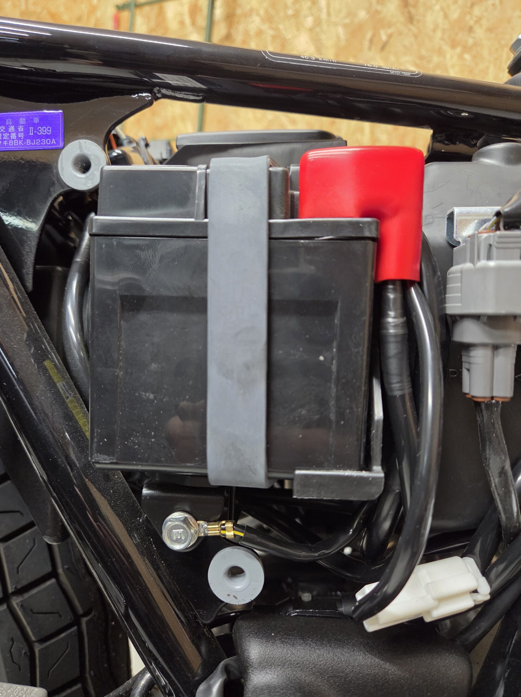 リコール対応 (アース強化) 591km